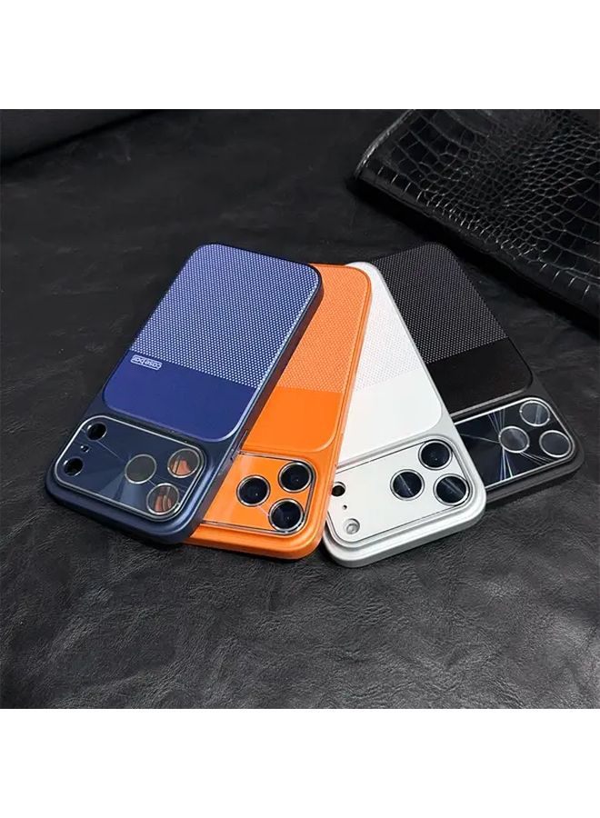 Orange iPhone 17 Pro Max Case With Screen Protector Magnetic Closure Wireless Charging - Image 5
